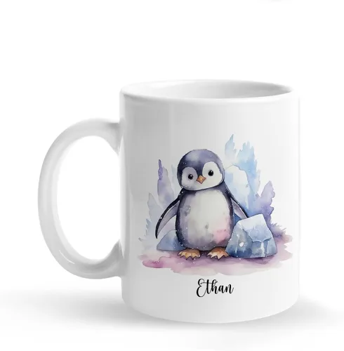 Miniatura 18 de Taza de café personalizada con loro en un bosque tropical, tazas personalizadas de animales, taza con nombre personalizado para cumpleaños