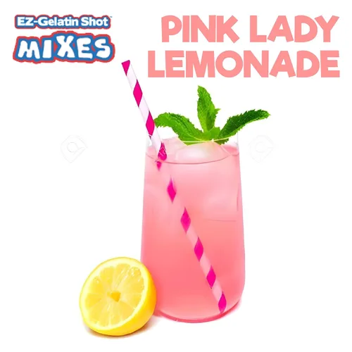 Miniatura 2 de Mezcla de gelatina Pink Lady Limonada 6.78 oz - Mezcla de gelatina Premium Sin Gluten para deliciosos tiros de gelatina - Mezcla de polvo