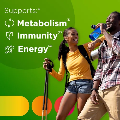 Miniatura 2 de Centrum MultiGummies Gummy Multivitamínico para adultos, suplemento multivitamínico/multimineral con vitaminas D, B y E, sabor a fruta surtido, 18