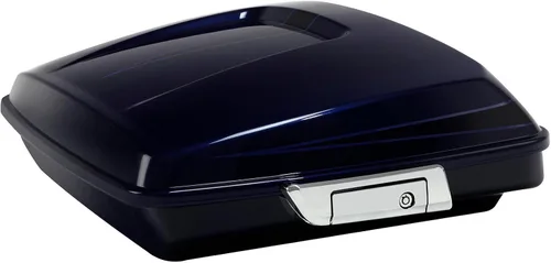 Miniatura 43 de HR3 Amber Whiskey 5.5" Equipaje de maletero tipo navaja con cierres Compatible con Street Glide FLHX 2014 2016 Road Glide FLTRX (Reemplaza al OEM)