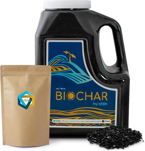 Miniatura 9 de Superchar - Enmienda de suelo de carbón de biocarbón premium - Suplemento fertilizante orgánico de alto rendimiento de 24 onzas - Potenciador