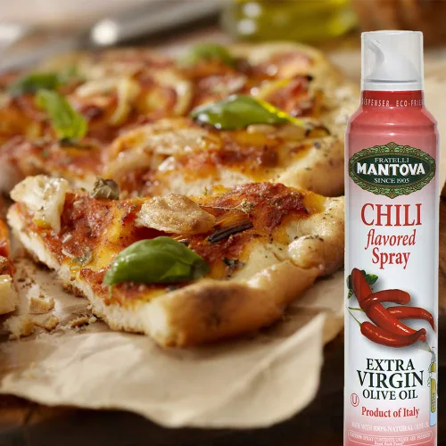 Miniatura 7 de Mantova Spray de Aceite de Oliva Extra Virgen Sabor Chile 8 oz. Botella de Aerosol - Controla la Cantidad de Aceite - Ideal para Ensaladas y Cocina