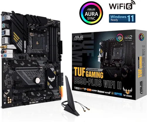 Miniatura 12 de ASUS TUF Gaming B550-PLUS WiFi II AMD AM4 (3ª generación Ryzen) ATX placa base