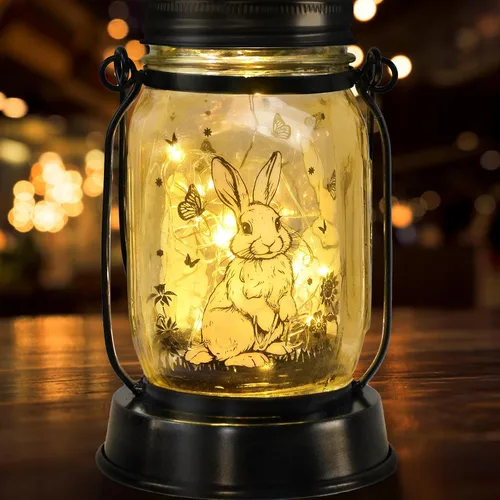 Miniatura 11 de Farol solar de Chihuahua, regalo para mujeres, hombres, mamá, cumpleaños, amantes de perro Chihuahua, luz conmemorativa pérdida de mascotas