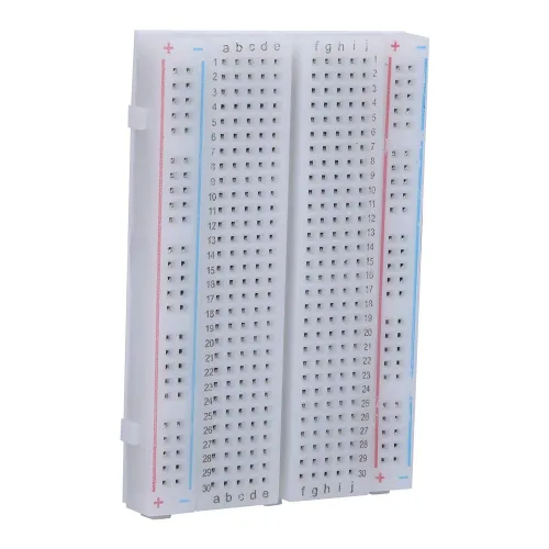 Miniatura 5 de Solderless 400 puntos de lazo placa de prueba reutilizable del circuito de la tabla de pan