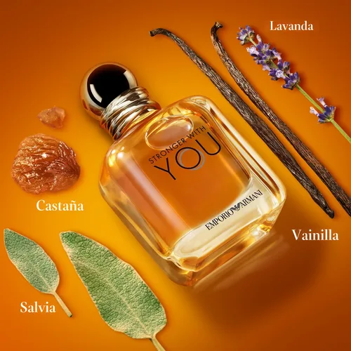 Miniatura 2 de Armani Beauty - Stronger With You - Eau de Toilette - Colonia para Hombre - Fragancia picante cálida - Castaño, lavanda, salvia tierna, notas