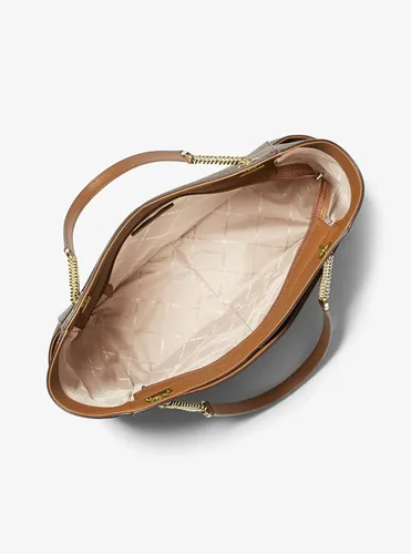 Miniatura 6 de Michael Kors Jet Set - bolsa de hombro para viaje con cadena grande, cartera triple Michael Kors Jet Set.