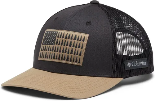 Miniatura 4 de Columbia Tree Flag Mesh Snap Back-High Crown