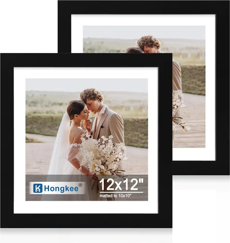 Miniatura 12 de Hongkee - Juego de 2 marcos de fotos, HK042515-MD5.5X8.5-BK(2PK)