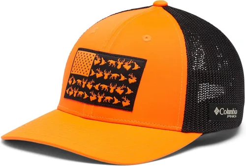Miniatura 3 de Columbia PHG - Gorra de bola de malla con bandera de juego, corona alta