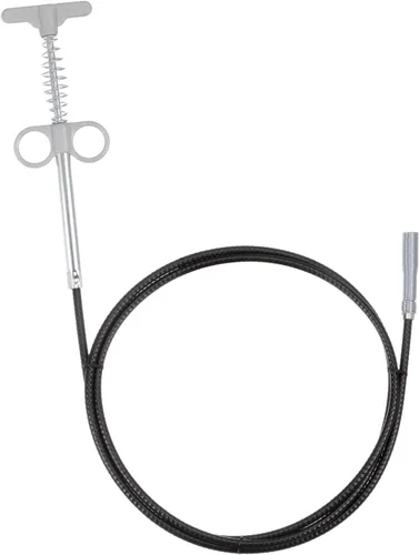 Miniatura 11 de HARFINGTON Herramienta de recogida de garras flexibles de 118 pulgadas, 4 garras de acero inoxidable, gancho de limpieza de alcantarillado, Gris