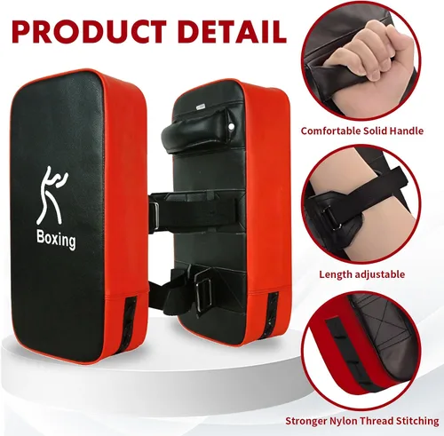 Miniatura 4 de LuiceABC One Karate Taekwondo Boxing Kick Punch Adjustable Soft Shield Durable Training Pad for Boxing, Training and Protecting Your Palm, Wrist and