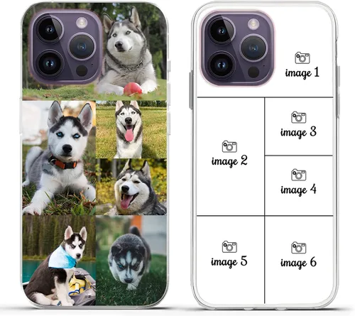 Miniatura 13 de Fundas de teléfono personalizadas, compatibles con iPhone 17, 16, 15, 14, 13, 12, 11 Pro Max Plus X, fabricada en Estados Unidos, crea tu propia 1