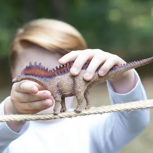 Miniatura 2 de Schleich Dinosaurios, juguetes de dinosaurio grandes para niños y niñas, figura realista de dinosaurio de juguete de Amargasaurus, a partir de 4 años