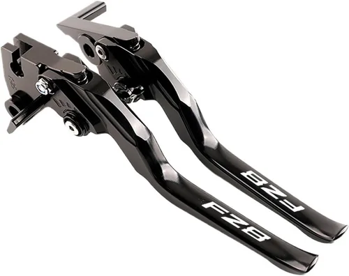 Miniatura 5 de 2025 New Brake Clutch Lever Motorcycle CNC Adjustable Brake Clutch Levers Compatible with Yamaha FZ8 FZ 8 Fz8 FAZER 2011-2015(Long Black)