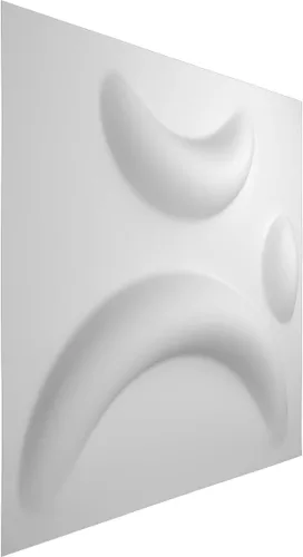 Miniatura 4 de Ekena Millwork WP12X12SEWH 11 7/8 pulgadas de ancho x 11 7/8 pulgadas de alto Sevilla EnduraWall Decorativo 3D Panel de Pared Cubre 0.98 pies Blanco