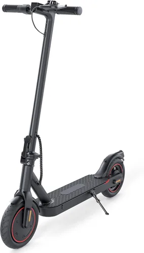 Miniatura 11 de Electric Scooter, 21-28 Miles Range, 18-25 MPH Speed Electric Scooter for Adults, 500/750W Motor, 10"/8.5" Pneumatic Tires Scooter with Dual Gris