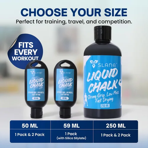Miniatura 7 de Liquid Chalk for Gym & Weightlifting – Fast-Drying Liquid Gym Chalk, Long-Lasting Grip – Mess-Free, Dust-Free Lifting Chalk, Climbing Chalk & Hand