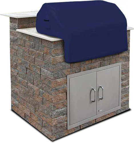 Miniatura 12 de Covers & All Cubierta de parrilla integrada para parrilla al aire libre – Resistente 12 oz impermeable cubierta de parrilla de barbacoa incorporada