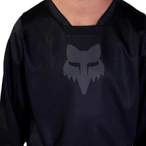 Miniatura 3 de Fox Racing Camiseta de motocross juvenil para niños Blackout
