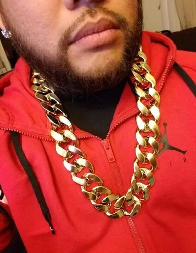 Miniatura 2 de Big Chunky Plastic Hip Hop Chain Necklace,26",32",36",40
