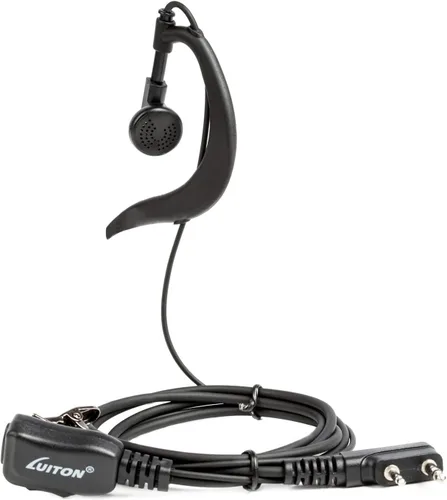 Miniatura 2 de Auricular Walkie Talkie con micrófono para radio BaoFeng Retevis G Shape Headset para Baofeng UV-5R BF-888S Arcshell Retevis H-777 RT21 RT22 Kenwood