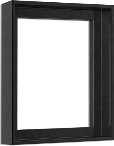 Miniatura 2 de Marco flotante de lona para lienzo envuelto en galería de 1 a 1.25 pulgadas de profundidad, moderno marco flotante para arte de pared, carteles