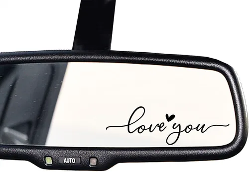 Miniatura 14 de 2 calcomanías de vinilo con el texto “Hello Gorgeous” para espejo retrovisor, amor propio, cuidado personal, para la ventana del auto y laptop