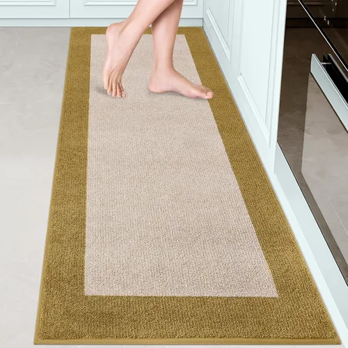 Miniatura 35 de Indoor Door Mat 20" x 32", Washable Kitchen Rug, Non Slip Entryway Rug for Floor, Absorbent Entrance Throw Rug for Laundry, Bathroom, Door