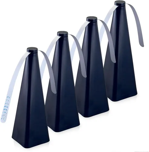 Miniatura 9 de Treva Ventilador de insectos, disuasorio de moscas con cuchillas holográficas para limpiar insectos, mosquitos y moscas, ventilador de mosca Plateado