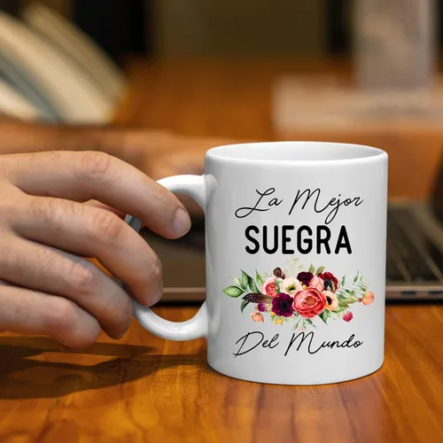 Miniatura 5 de Taza La Mejor Suegra Del Mundo, regalo para suegra, la mejor suegra del mundo, regalo de cumpleaños, día de la madre española, regalos para mamá