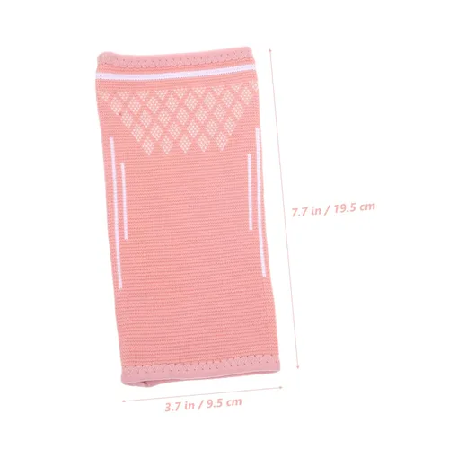 Miniatura 2 de 1 par de muñequeras de voleibol deportivas elásticas para mujer, manga acolchada para el codo para mujer, mangas de compresión cómodas