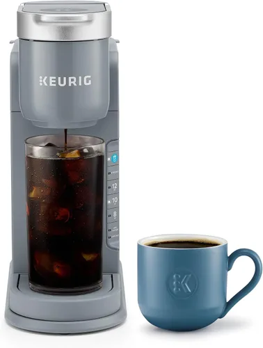 Miniatura 5 de Nostalgia Horno microondas retro para encimera, grande de 800 W, 0.9 pies cúbicos y cafetera Keurig K-Iced de una sola porción, prepara caliente