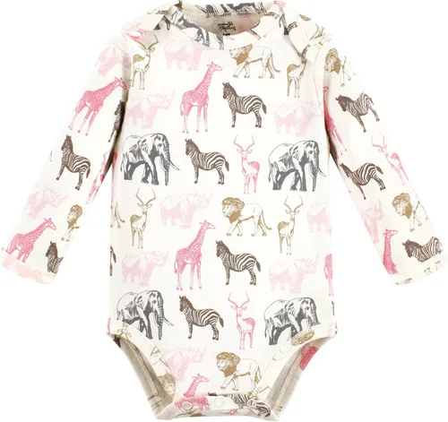 Miniatura 5 de Touched by Nature baby-girls Organic Cotton Long-sleeve Bodysuits