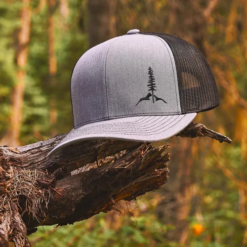Miniatura 9 de LARIX - Gorra de camionero Tamarack Mountain (forro de sombrero sin sudor incluido)