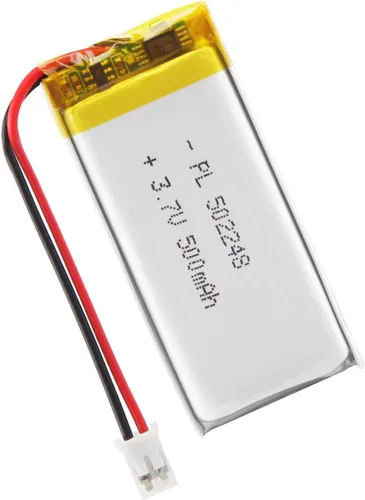 Miniatura 62 de 652030 Batería Lipo de 3.7V 350mAh 652030 Cargable Paquete de Batería de Polímero de Litio con Conector JST PH2.0mm para Dispositivo Electrónico