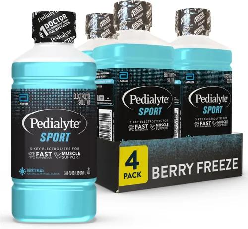 Miniatura 13 de Pedialyte Bebida deportiva con electrolitos, hidratación rápida con 5 electrolitos clave para apoyo muscular antes, durante y después del ejercicio