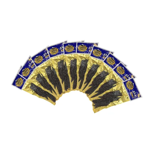 Miniatura 14 de Tiras gruesas de corte en kippered de estilo natural prémium de 1.75 onzas. Cecina de alce – Sin conservantes – Alto contenido en proteínas – Bajo
