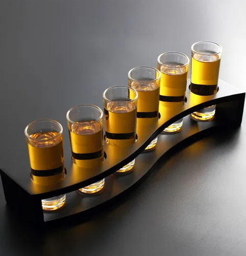 Miniatura 4 de Vasos de chupito de 2 onzas de alto, paquete de 18 vasos transparentes de 3.9 pulgadas para whisky, tequila, vodka, espresso, vasos de chupito