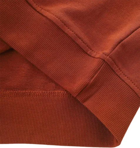 Miniatura 4 de Sudadera de algodón con cuello redondo y manga larga para niños pequeños