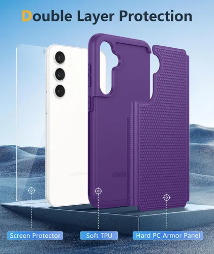 Miniatura 1009 de FNTCASE Funda para iPhone 17 Pro: Fundas delgadas translúcidas de color azul claro compatibles con MagSafe, protección completa de la cámara