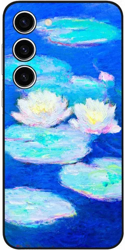 Miniatura 91 de Berkin Arts Funda compatible con Samsung Galaxy S22 Ultra, funda de silicona Art Nouveau Floral Flower (Clematis by Alphonse Mucha)