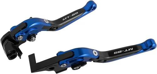 Miniatura 15 de Para Yamaha MT-09 Tracer 2015-2020 para MT-09/SR 2014-2019 Accesorios de motocicleta CNC Ajustable Plegable Extendable Palancas de embrague de freno