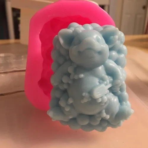 Miniatura 7 de Molde de Silicona de Cerdo para Baño para Jabón, Vela, Fondant, Chocolate, Caramelo, Decoración de Tarta, Herramientas de Pastelería, Molde