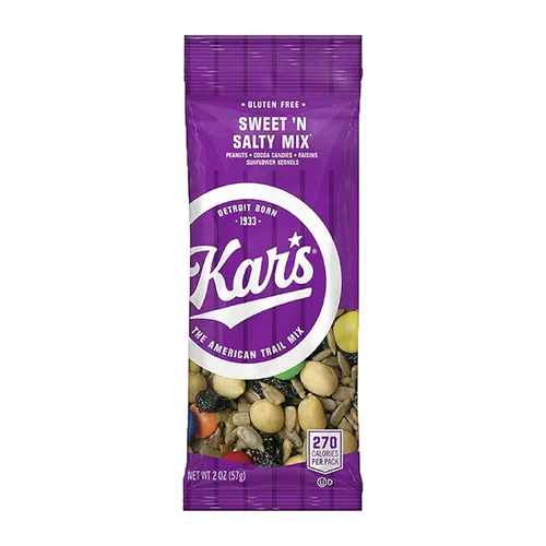 Miniatura 15 de Kar's Nuts Cranberry Almond Delight Trail Mix, paquetes individuales de 3 onzas, paquete a granel de 42, aperitivos sin gluten