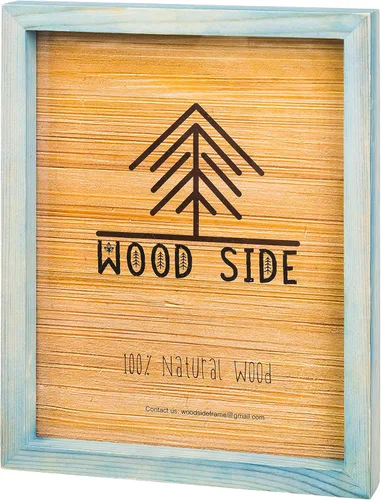Miniatura 9 de Marcos de fotos de madera negra de 8 x 10 pulgadas, juego de 2 – 100% madera maciza ecológica natural con bordes gruesos para montaje en pared