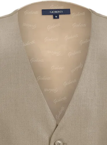 Miniatura 5 de Gioberti Chaleco de traje formal para hombre apto para negocios o vestido casual