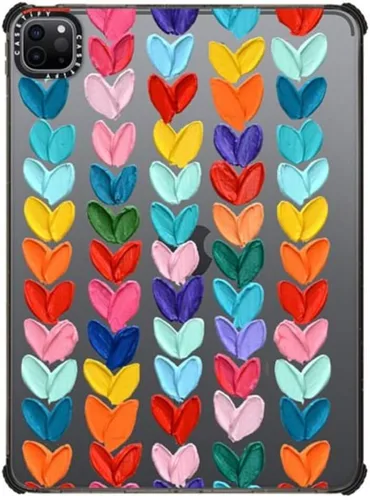 Miniatura 65 de CASETiFY Estuche de impacto para iPad Pro 12.9" (3ª/4ª/5ª/6ª generación) - Libro de composición Brachio - Negro transparente