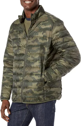 Miniatura 22 de Amazon Essentials Chaqueta acolchada ligera y resistente al agua para hombre (disponible en tallas grandes y altas)