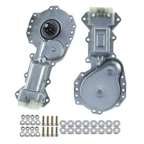 Juego de 2 motores de ventana eléctrica delantera del lado del conductor y del pasajero para GMC Safari Chevrolet Astro Camaro Pontiac Firebird (9